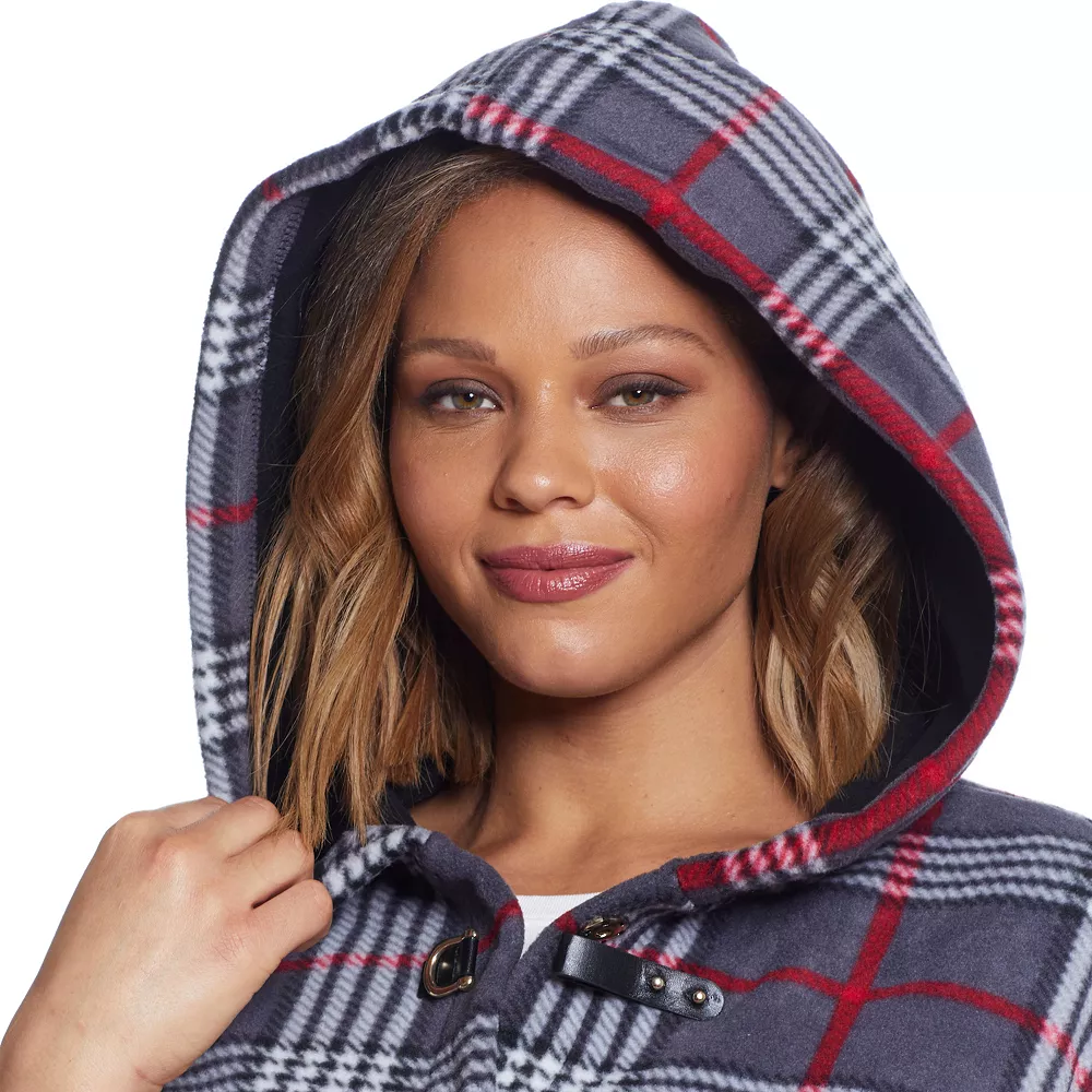 Women's Weathercast Hood Fleece Poncho 9 Women's Weathercast Hood Fleece Poncho - Image 9