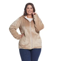 Plus Size Weathercast Cozy Fleece Hoodie