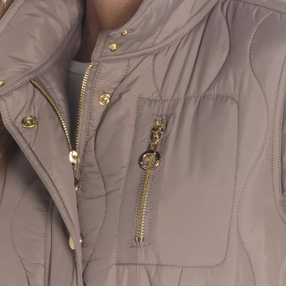 Women's Weathercast Hooded Quilted Anorak Jacket - Image 8