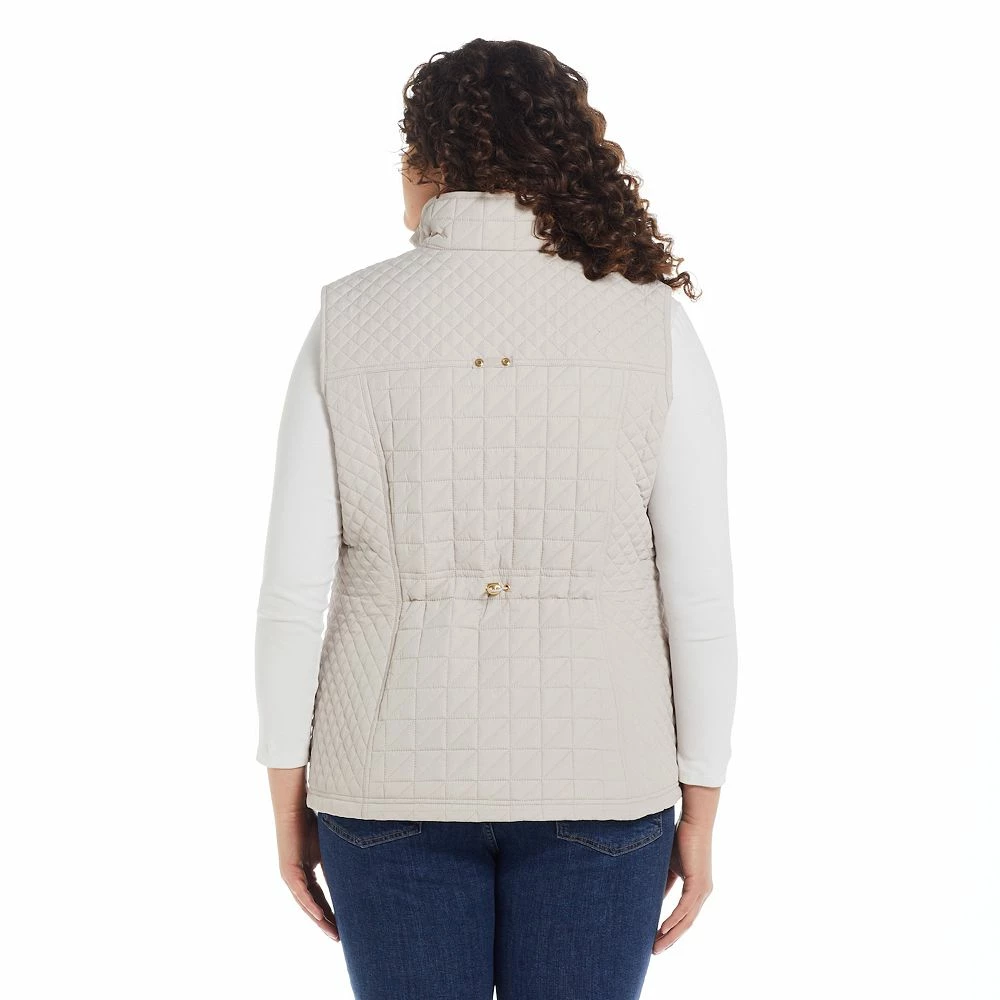 Plus Size Weathercast Quilted Vest - Image 4
