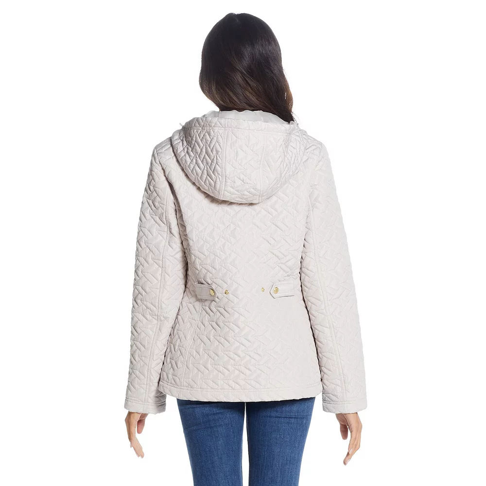 Women's Weathercast Hooded Quilted Jacket - Image 3