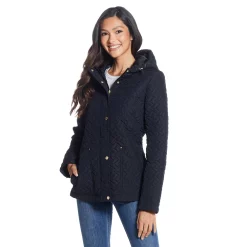 Women's Weathercast Hooded Quilted Jacket