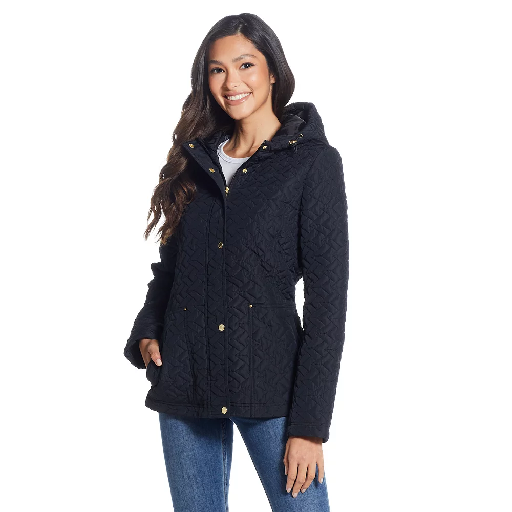 Women's Weathercast Hooded Quilted Jacket