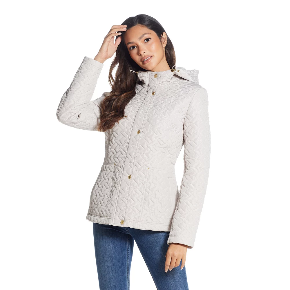 Women's Weathercast Hooded Quilted Jacket - Image 2