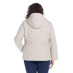 Plus Size Weathercast Hooded Quilted Jacket 10 Plus Size Weathercast Hooded Quilted Jacket -Vanity Fair shop 6108431 ALT