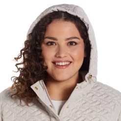 Plus Size Weathercast Hooded Quilted Jacket 13 Plus Size Weathercast Hooded Quilted Jacket -Vanity Fair shop 6108431 ALT4