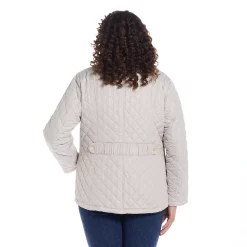 Plus Size Weathercast Modern Quilted Barn Jacket 12 Plus Size Weathercast Modern Quilted Barn Jacket -Vanity Fair shop 6108434 ALT