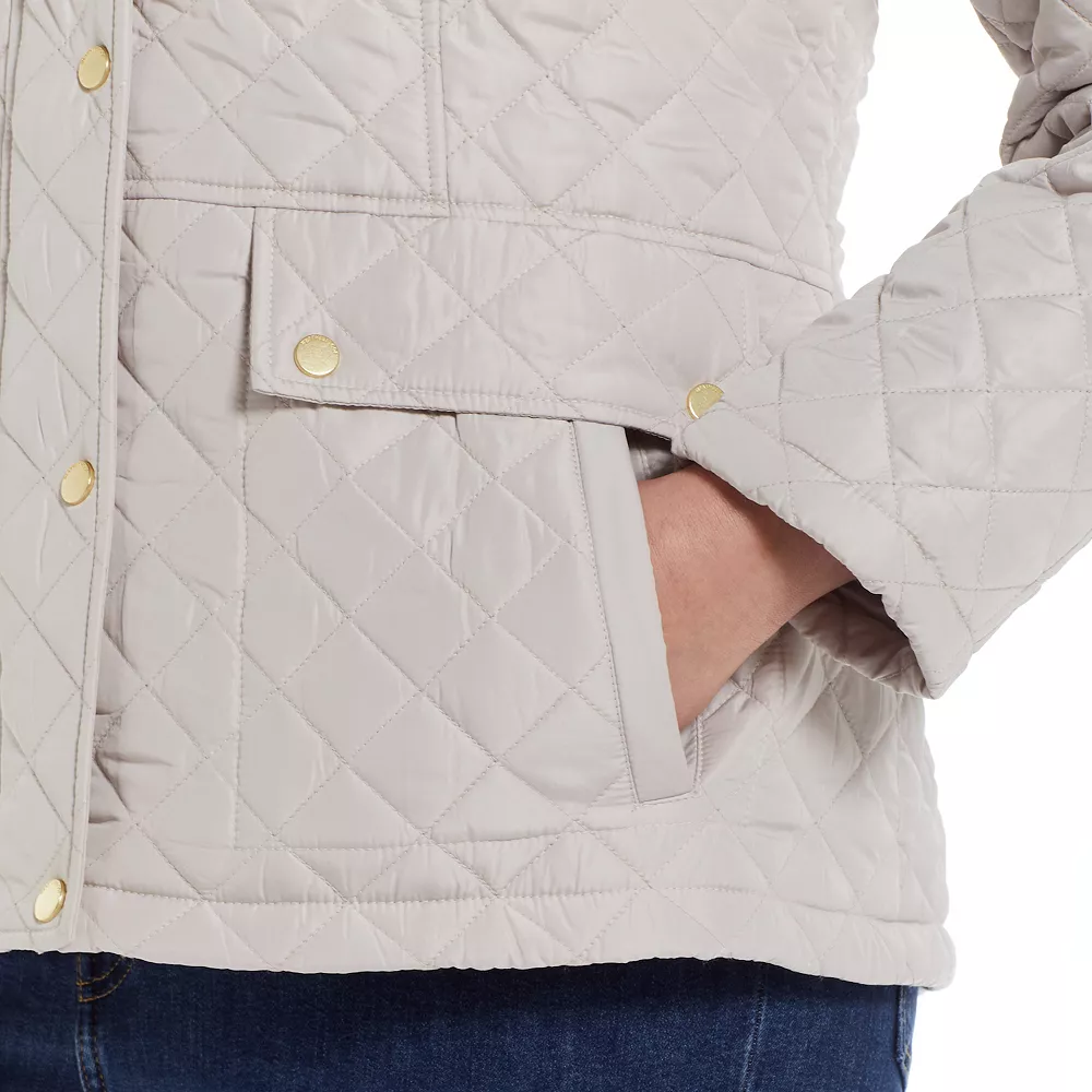 Plus Size Weathercast Modern Quilted Barn Jacket 7 Plus Size Weathercast Modern Quilted Barn Jacket - Image 7