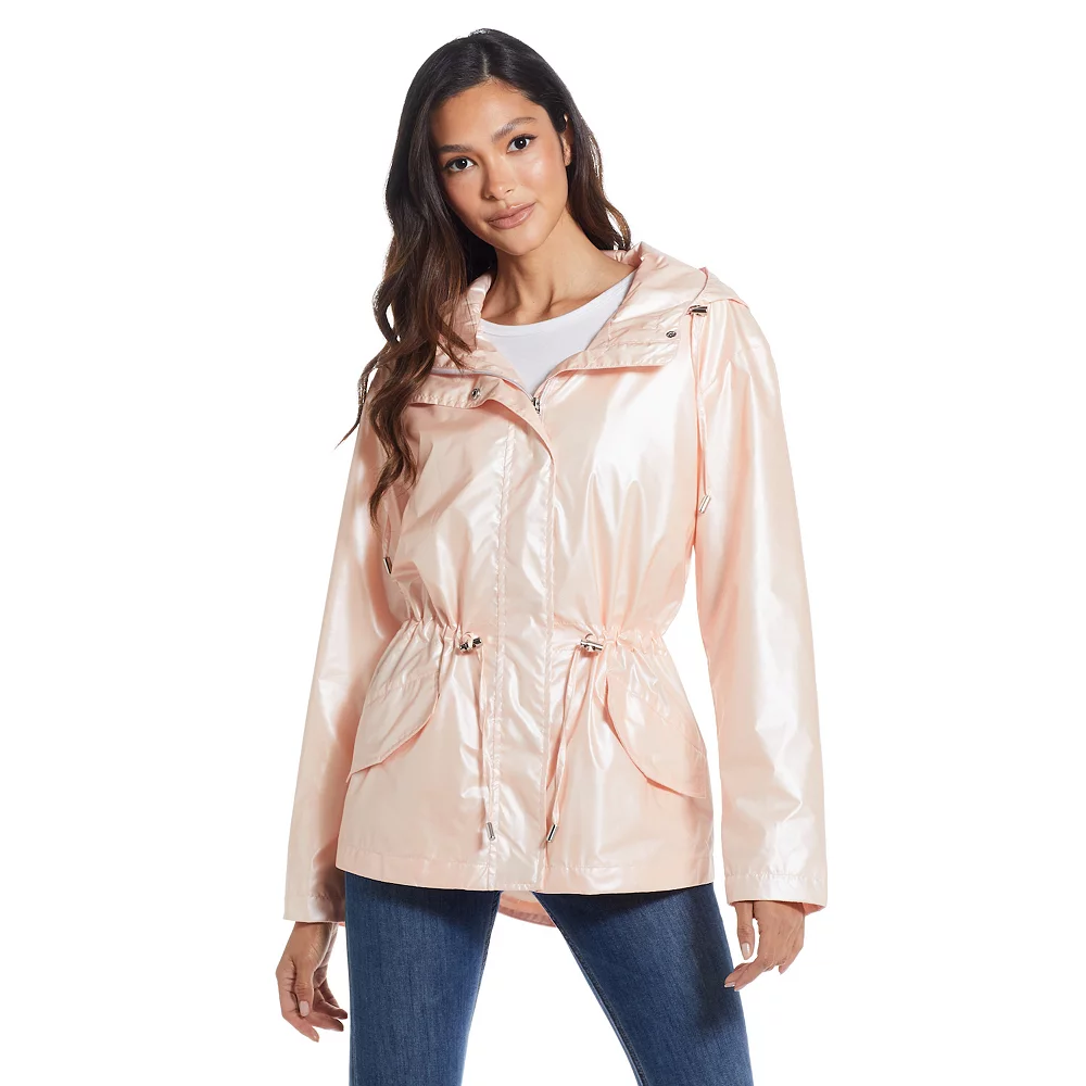 Women's Weathercast Metallic Anorak Jacket - Image 3